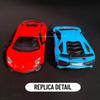 1/36 Lamborghini Aventador Replica Muscle Car Modello Scala Metallo Pressofuso Miniatura Arte Veicolo Pullback Regalo di Natale Bambino Ragazzo Giocattolo