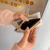 New Two-fold Women's Leather Wallet Zipper PU Leather Coin Purse Multifunctional Card Holder Wallet Ladies
