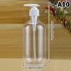 100/120/150/200/250/300ml Portable Vacuum Press Spray Bottle Refillable Shampoo Cosmetic Cream Liquid Lotion Dispenser for Trave
