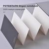 POTENTATE 300Gsm Watercolor Folded Drawing Pad Organ Sketchbook Notebook Cold Press Paper Portable Travel Hand-painted Beginner