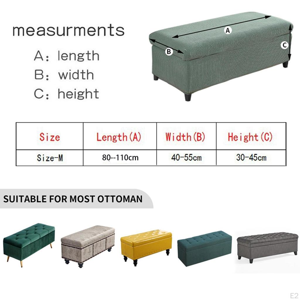 Luxurious Ottoman Cover for Decor