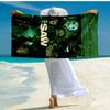 Saw Movie Fashion Beach Towel: Ideal for Summer Adventures Soft, absorbent and quick drying suitable for swimming and bathing