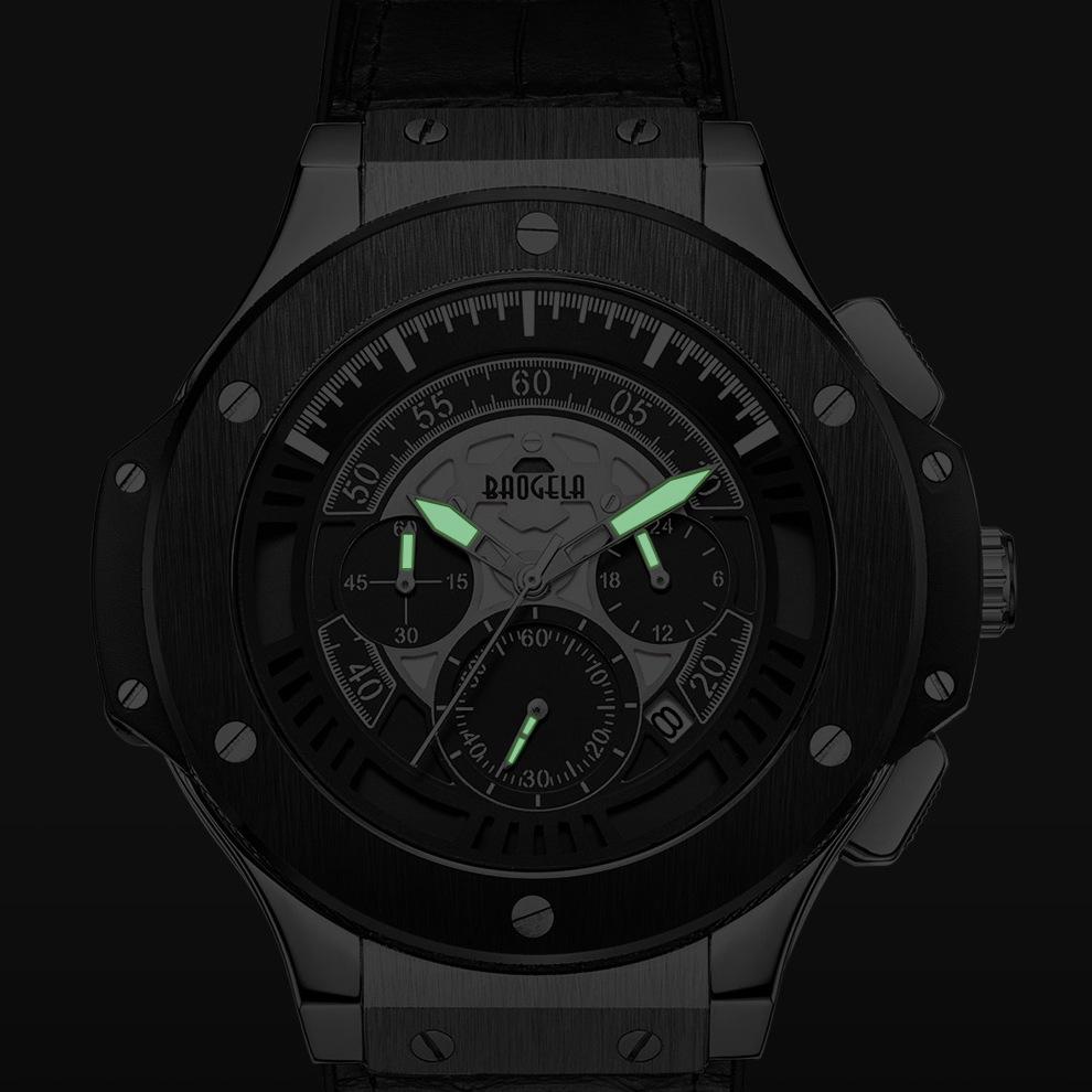 

BAOGELA Men s Multifunctional Sports Quartz Watch with Calendar