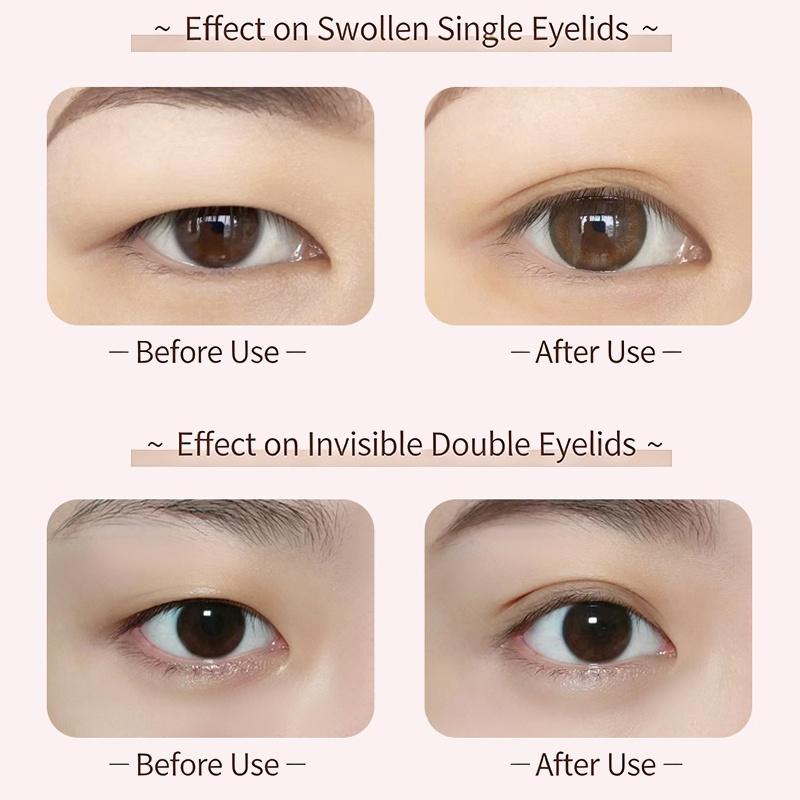 300PCS Natural Invisible Double Eyelid Sticker, Long-lasting Shaping Big Eye Beauty Tape, Single Eyelid Makeup Tool
