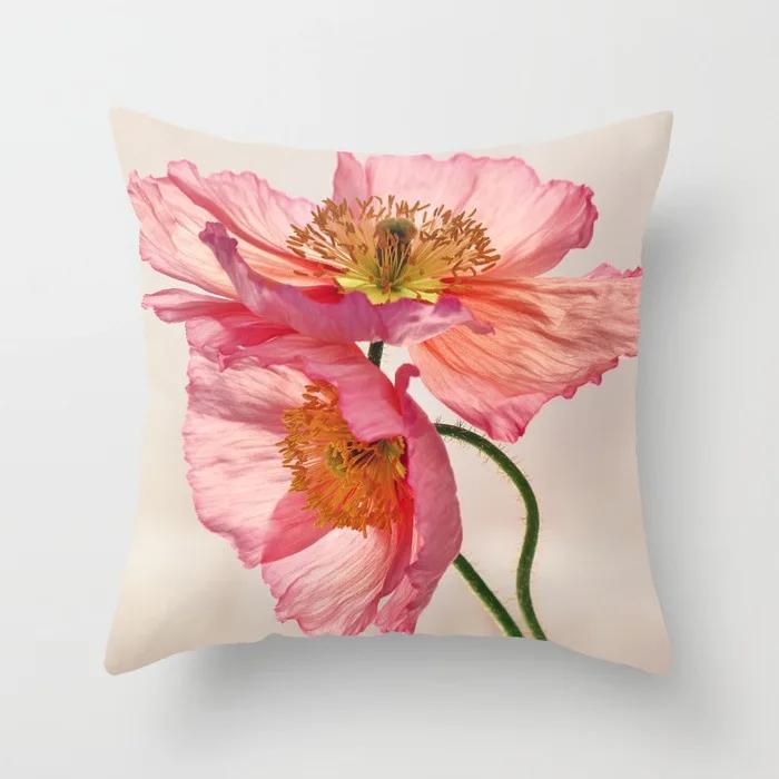 Super Cushion Cover Pillowcase Sofa Living Room Flower Decoration Pillow Nordic