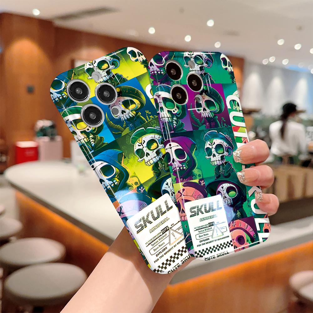 All-inclusive Film Phone Case Cartoon Fashion Design Hard Shell Full Cover Camera Shockproof Protection Case for OPPO Realme OnePlus Infinix Tecno