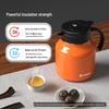 TOMIC 1L Smart Non-Stick Tea Brewing Pot