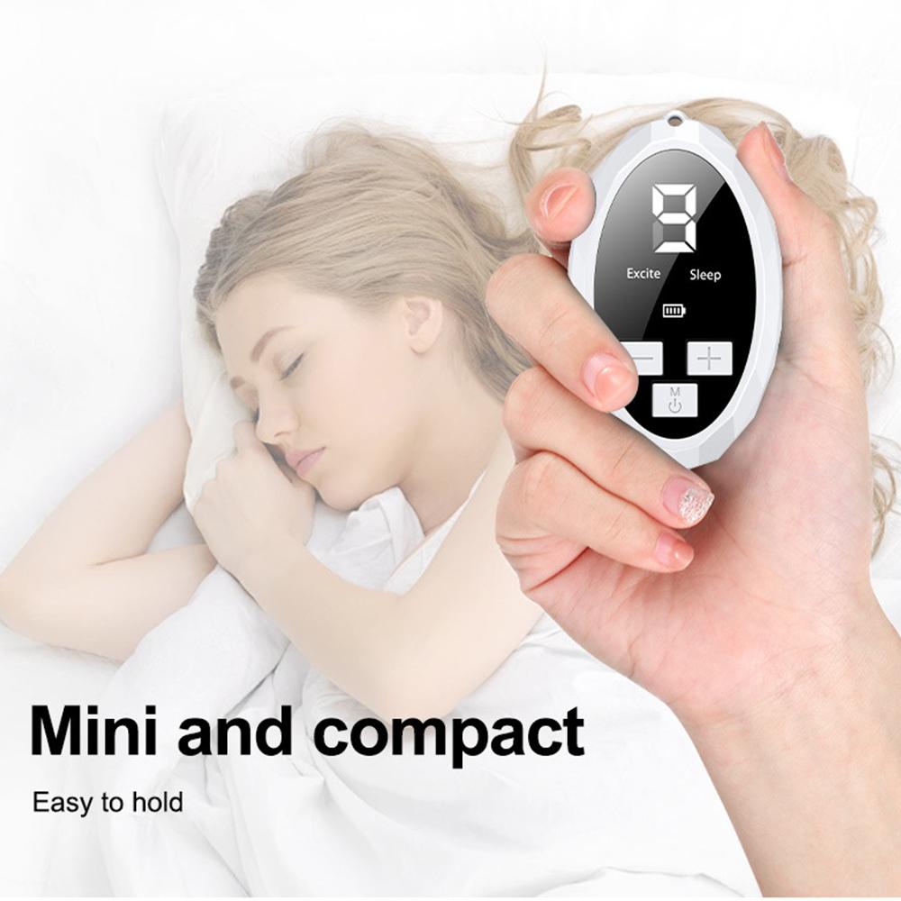EMS Sleep Aid Machine Microcurrent Handheld Sleep Aid Device Instrument Insomnia Stress Pressure Relief Anxiety Eliminat Relax