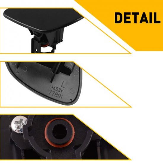 2x Für 04-06 Lexus RX330 Scheinwerferwaschabdeckung Düse Scheinwerferreinigungskappe EOA