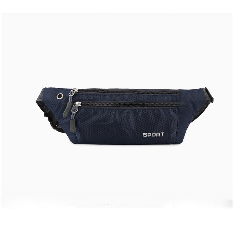 Mini uomo donna outdoor multifunzionale marsupio telefono portamonete borsa impermeabile pettorale