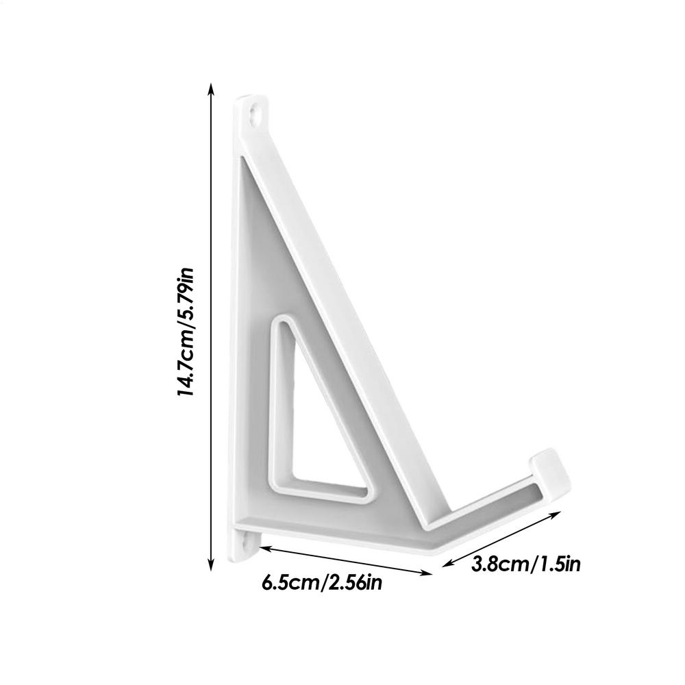 Laptop Stand Wall Mount Keyboard Hanger Display Adjustable Computer Bracket Electronics Bedside Storage for Art Books
