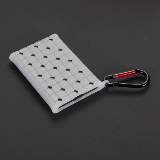 Soft Silicone Anti-fall SSD Hard Disk Protective Cover Carrying Case for Samsung T7 Touch