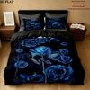 Ado Pattern Bedding uilt Set uilt Cover Pillowcase Home Decoration Birthday Gift (1 * duvet cover + 2 * pillowcase without core)