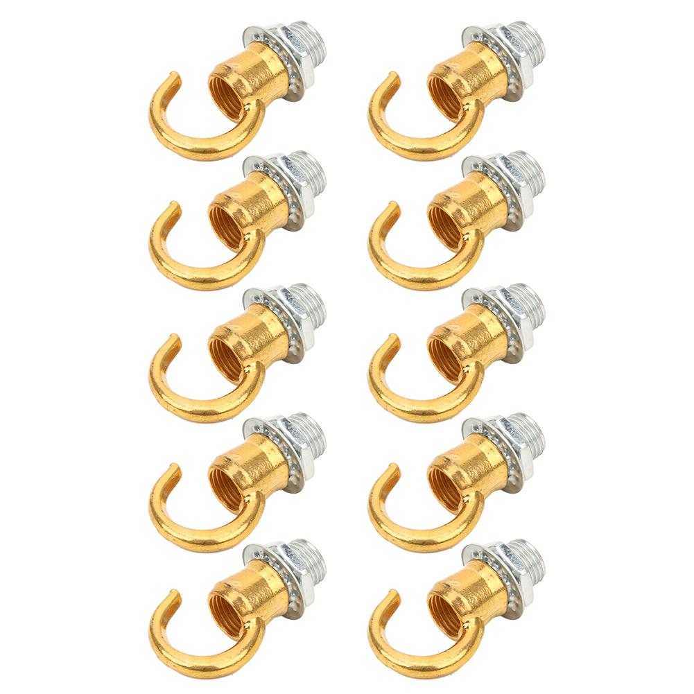 10PCS Zinc Alloy Opening Lantern Chandelier Hanging Ring Hook Light DIY Decoration