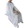 Transparent Salon Cape for Phone Use – Non-Stick Hairdressing Barber Cape for Adults
