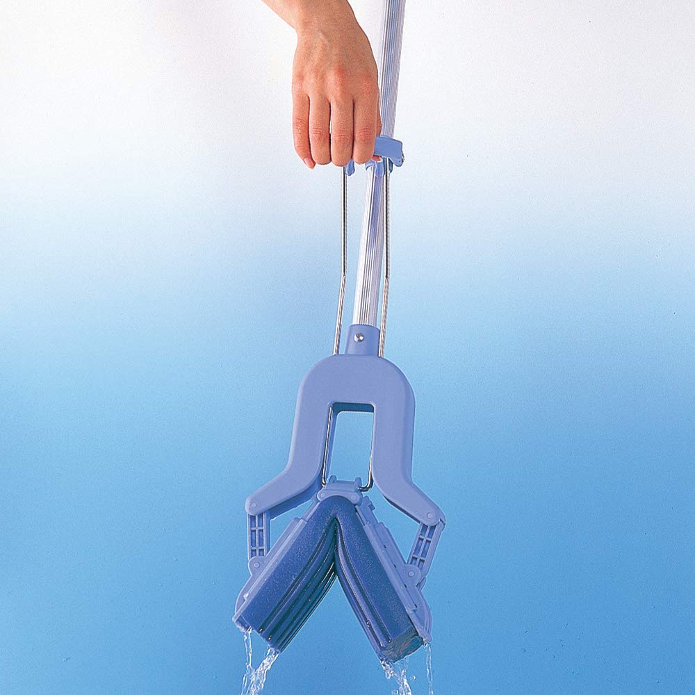 Azuma Super Absorbent Super Squeezing Wiper a Retractable Sponge Wiper with Amazing Simply Pull the Lever for Easy 27cm Wiping Total AZ259 Industries'