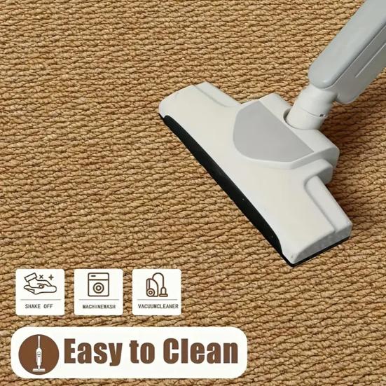 yangyizhi Entrance Rug, Solid Color Anti-Slip Absorbent Washable Door Mat for Bathroom Living Room Kitchen