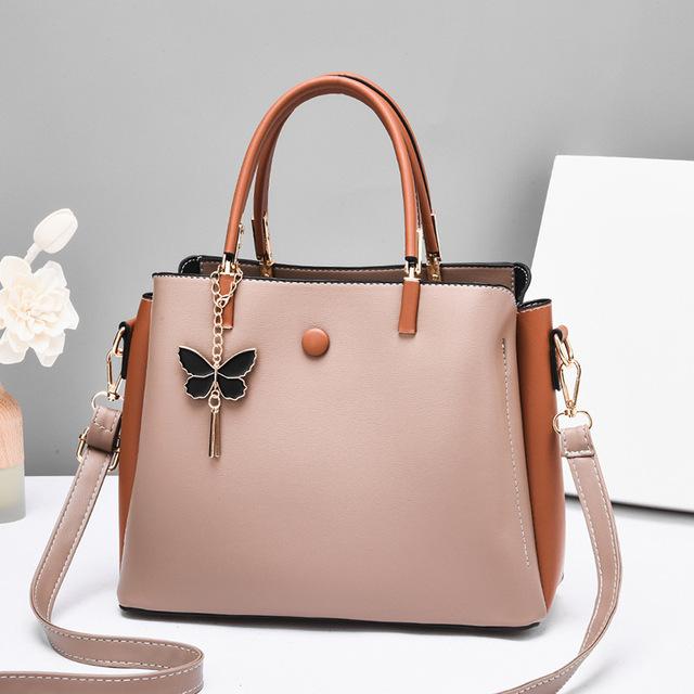 Aliwood Trendy Brand Butterfly Women's Bag Large Capacity Elegant Handbag Panelled Leather Ladies Crossbody Bags Tote Bolsos