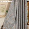 1PC NAPEARL European Luxury 100% Blackout Blackout Curtain Vintage Floral Curtains Curtain for Bedroom Living Room Balcony Window for Home Decor