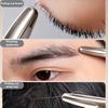 Stainless Steel Tweezers for Eyebrows, Mustache & Beard Trimming Precision Painless Hair Removal Tool with Tight Clamping