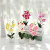 Artificial Flower Simulation Butterfly Orchid Potted Bonsai with Pot Creative Fake Potted Plants Simulated Silk Flower Decor