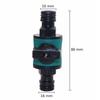 16mm Joint 1/2 Inch To 16mm Quick Connector With Valve Garden Irrigation System Fast Couplings Accessories Garden Supplies 1 Pcs