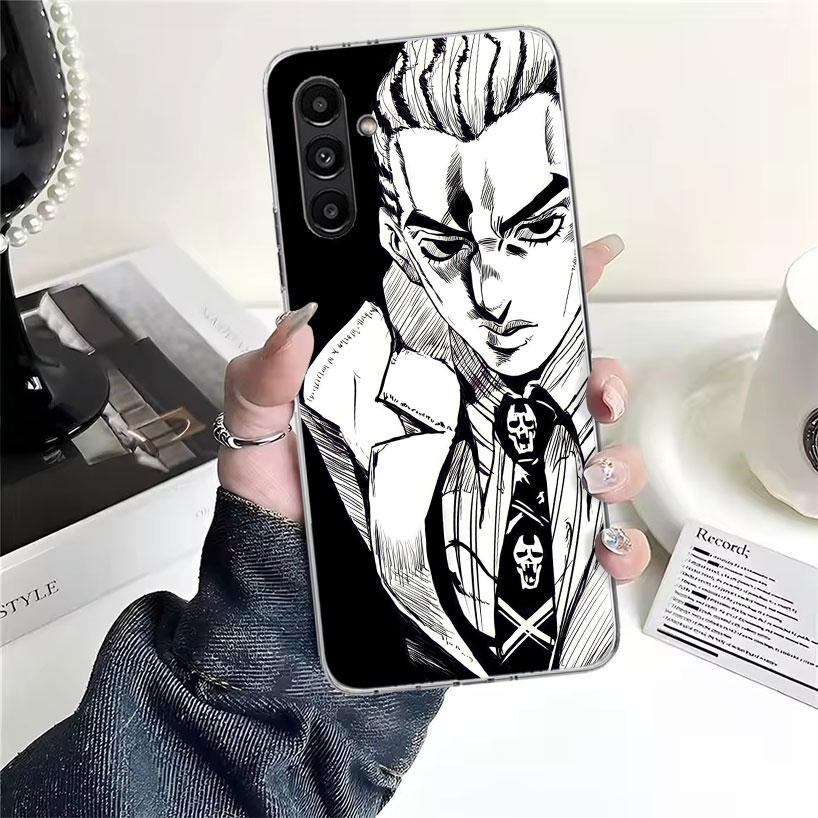 JoJo Kira Yoshikage Killer Queen Phone Case For Samsung Galaxy A13 A14 A15 A16 A17 A53 A54 A55 A56 A57 A33 A34 A35 A36 A37 A23 A