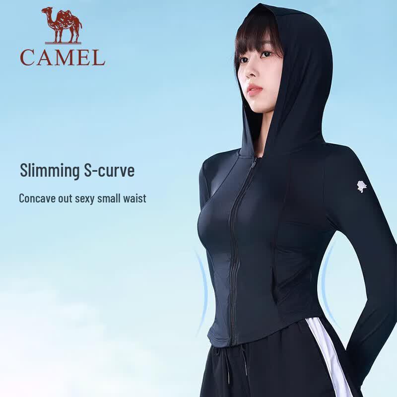 CAMEL Women s Knit Sun Protection Shirt A24BA6K162A L