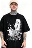 American Vintage DazzlingBAD Japanese Band Merch Gothic TShirt Summer New Vintage Fashion Mens and Womens Streetwear 2026