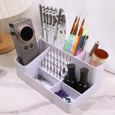 Nagelkunst Polieren Schleifen Organizer 28 Löcher Bits Halter Aufbewahrungsbox Bohrerständer