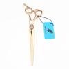 7.5-inch Gold Straight Pet Grooming Shears with Bag