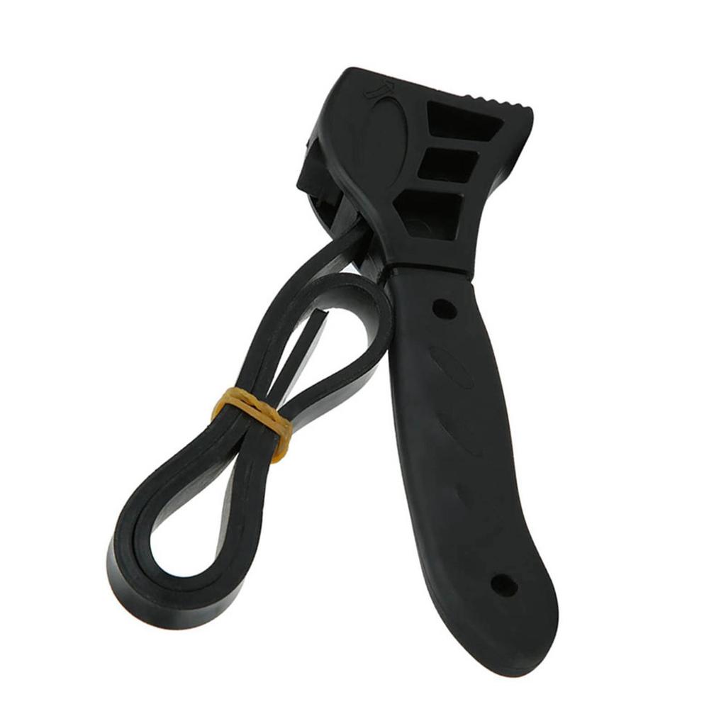 Strap Wrench Rubber Belt Spanner Bottle Opener Adjustable Oil Filter Repair Tool