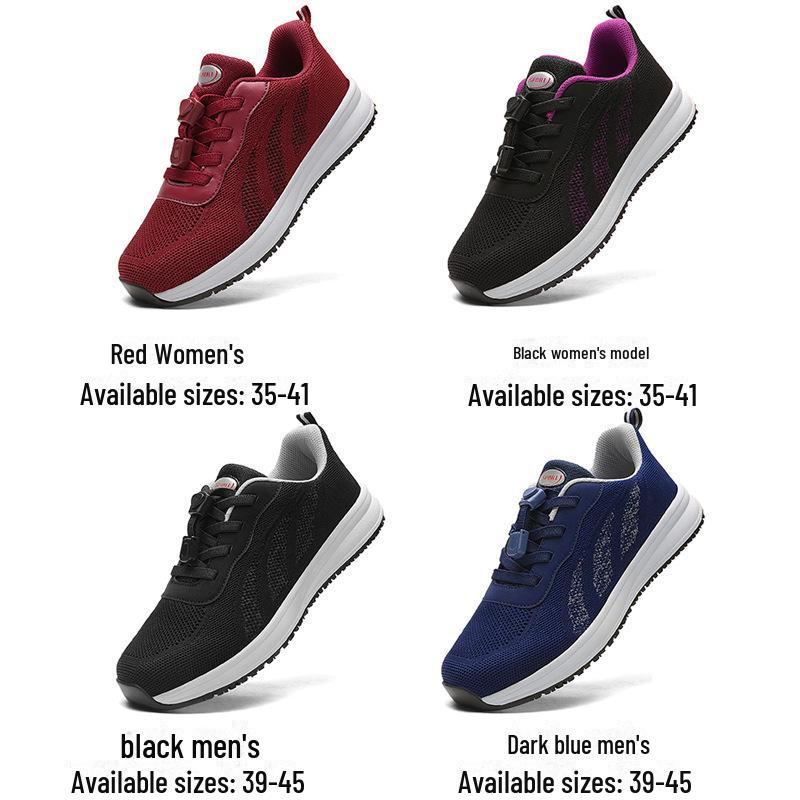 Protiskluzové boty na chůzi bez oleje s magnetickým vibračním čipem a pulzní masáží terahertzovou energií pro starší ženy