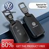 For VOLKSWAGEN New Zinc Alloy Leather Car Key Case Cover Shell For VW Volkswagen Magotan Passat B8 Skoda Superb Kodiaq A7 Car Ke
