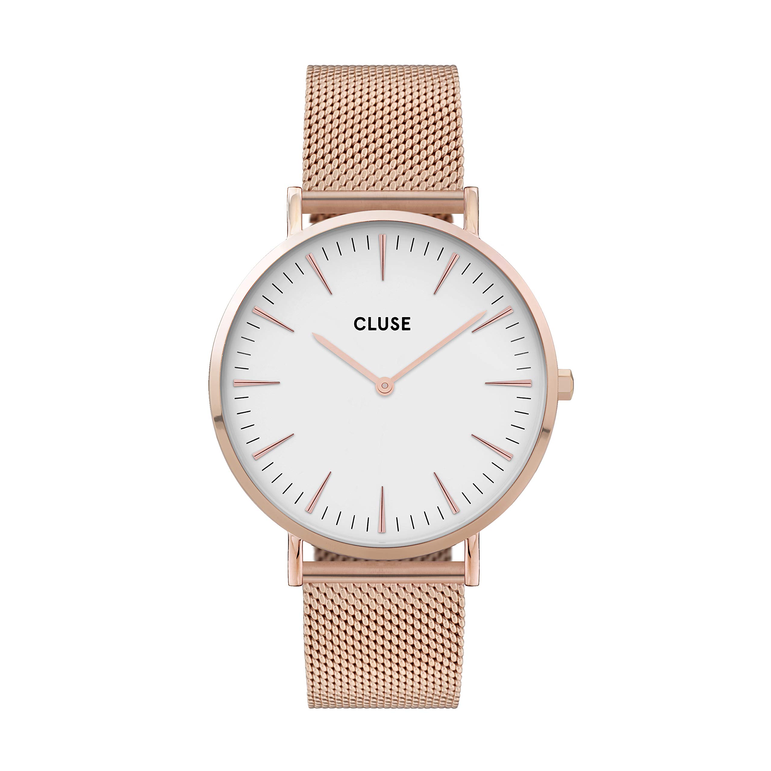

Authorized Dealer Cluse Watch CW0101211003 Boho Chic 28mm Rose Gold Dial [CLUSE] Women s Mesh/White