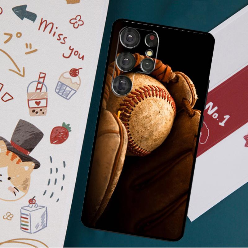 

Бейсбольный чехол для Samsung Galaxy S23 S22 S21 Ultra S20 FE Note 20 Ultra S8 S9 S10 Note 10 Plus Cover Galaxy S23Ultra