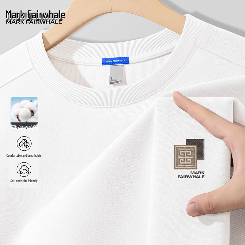 Mark Fairwhale Men's Casual Long Sleeve T-Shirt