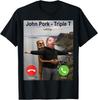 T-Shirt Divertente Virale Meme Brainrot John Pork & Triple T Calling
