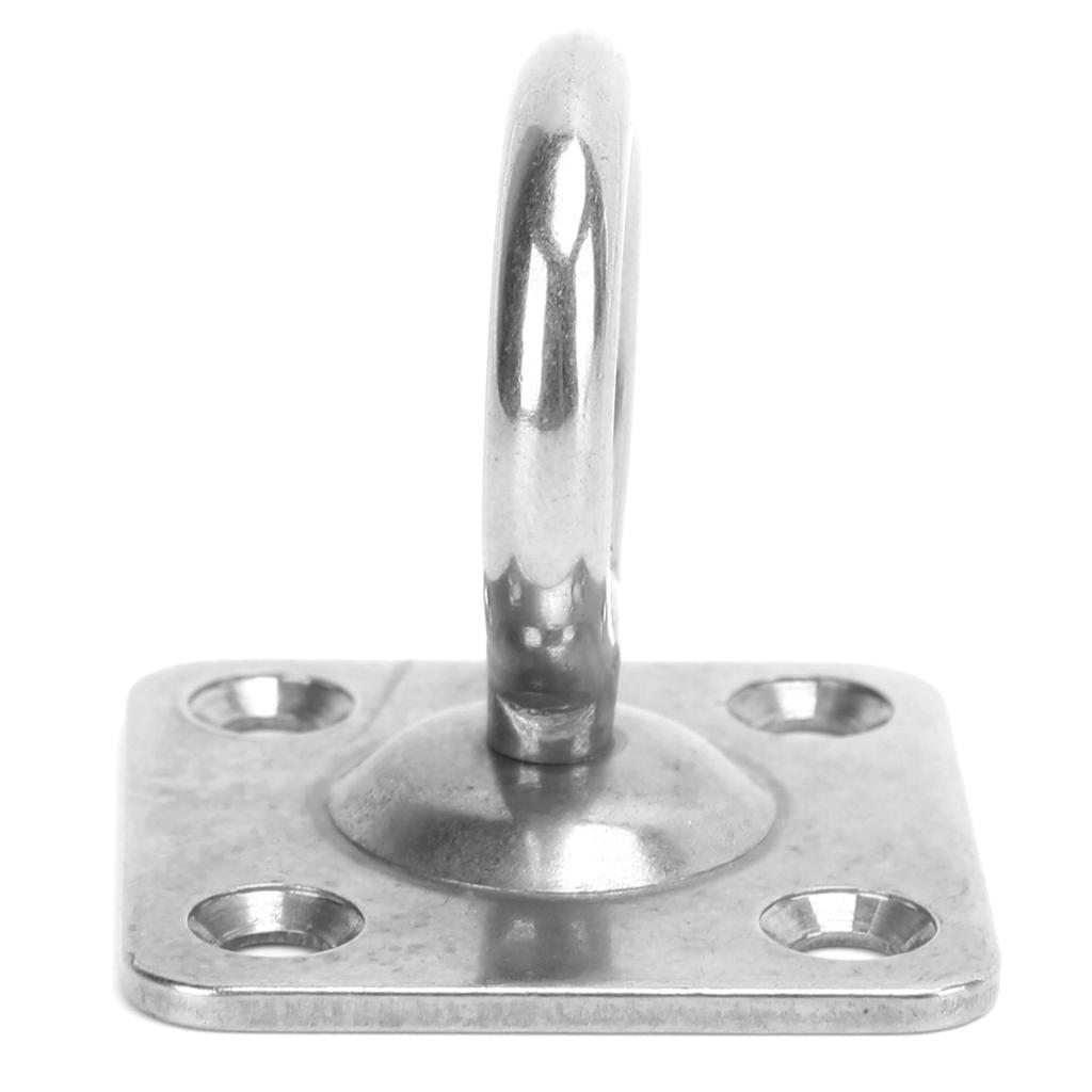 Stainless Steel Ceiling Hooks Corrosion Resistant Pad Eye Plate U Hooks for Seawater Environment
