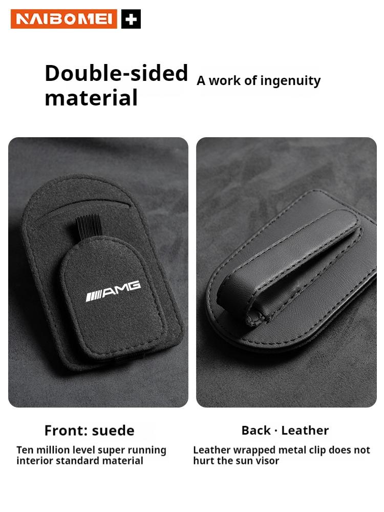 2026 Hot Car Visor Glasses Storage Clip Sunglasses Holder Glasses Holder For Mercedes-Benz AMG A C E V Class Sprinter GLC ML SLK