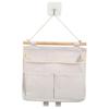 Hanging Storage Bag Multi Pockets Large Capacity Wall Mount Organization Bedside Keys Headband Organizer Bag Household Supplies