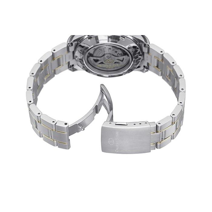 Orient Star Contemporary Open Heart Sapphire Glass Two-Tone Gold Automatic Watch RE-AT0004S