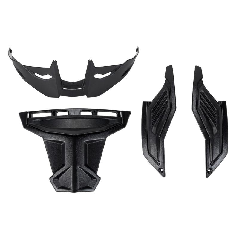 Essential Helmets Air Circulation Spoiler Tail Wing Sweat Reduction for Better Ventilation During High Temperature Rides
