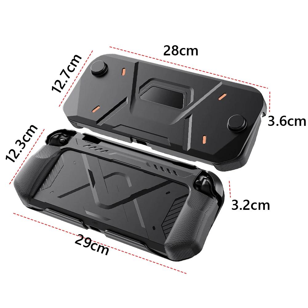 For NS2 Game Console Protective Shell TPU Case Hard PC Front Cover Ergonomic Grip Joycon Protective Shell for Switch 2