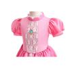 Halloween Cosplay Luegi Brother Costume Same Style Peache Princess Dress Girls Stage Performance Clothes Kids Birthday Carnival Party Outfits