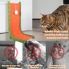 Felt Cloth Cat Scratch Pad L/T Shape Vertical Scratching Board With Interactive Ball Toy Wear-Resistant Pet Claw Sharpening Tool