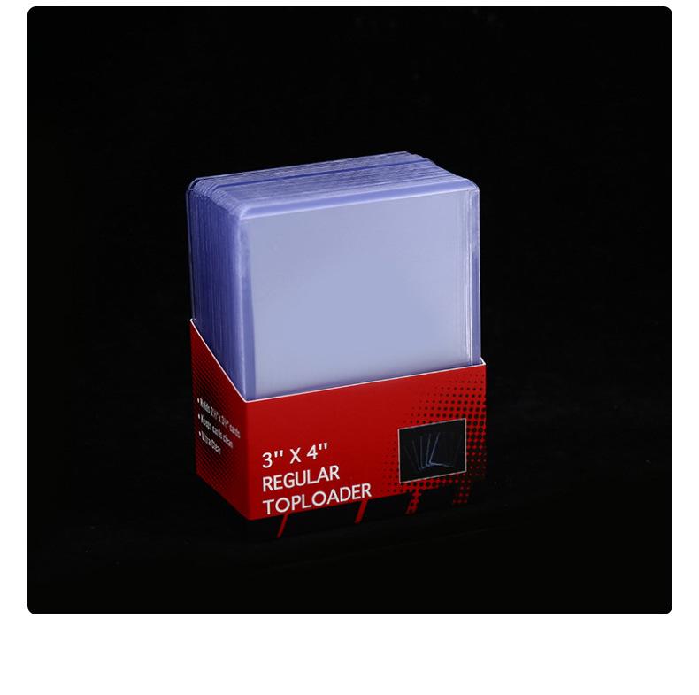 35PT Hard Sleeves Set: Klare 3x4 Kartenhalter für Pokemon, Yu-Gi-Oh!, Ultraman