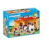 Portable Stable - Playmobil - 71393 - 3 Figures - 2 Horses - Accessories Included