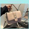 Stylish Pu Shoulder Bag For Women In Classic Black White Brown Blue And Purple Colors