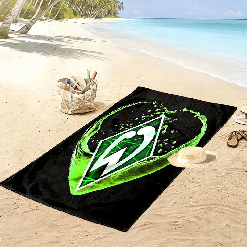 SV Werder Bremen2 Print Strandtuch, Großes Weiches Schnelltrocknendes Handtuch für Strand Camping Schwimmen